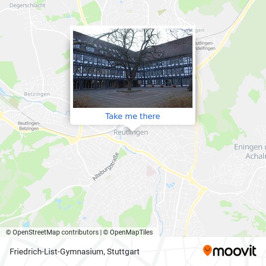 Friedrich-List-Gymnasium map