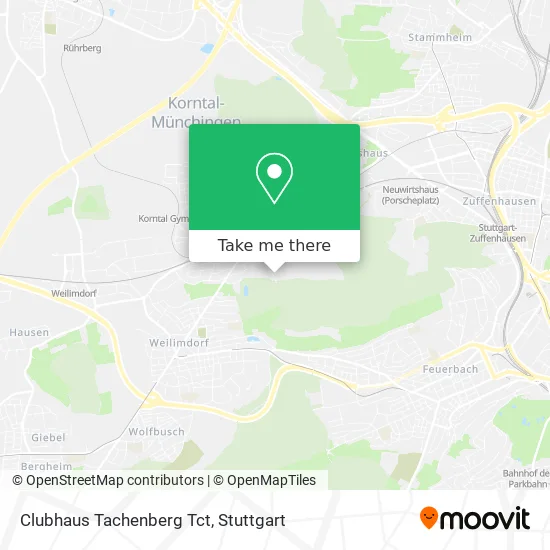 Карта Clubhaus Tachenberg Tct