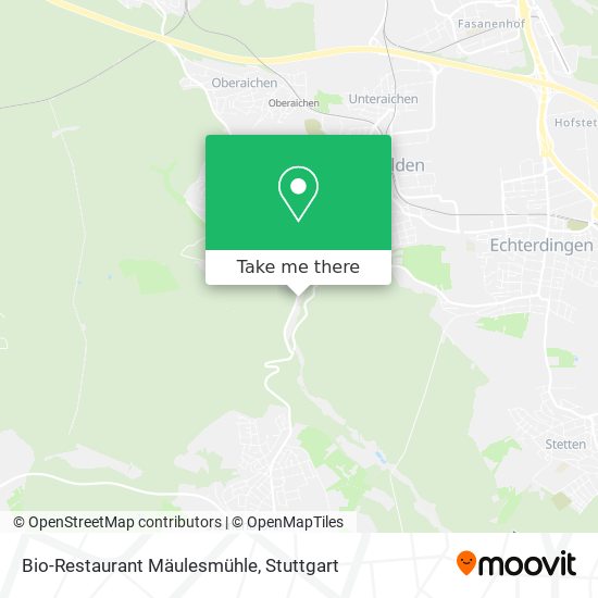 Bio-Restaurant Mäulesmühle map