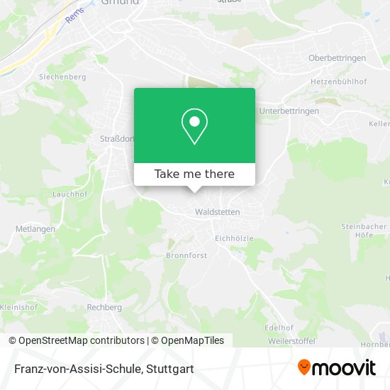 Карта Franz-von-Assisi-Schule