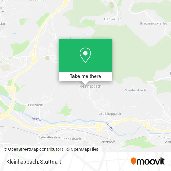 Карта Kleinheppach