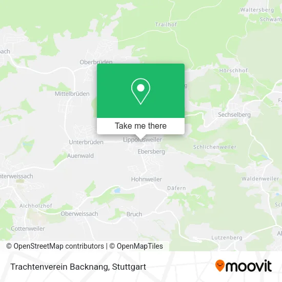 Карта Trachtenverein Backnang