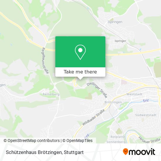 Schützenhaus Brötzingen map