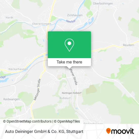 Карта Auto Deininger GmbH & Co. KG