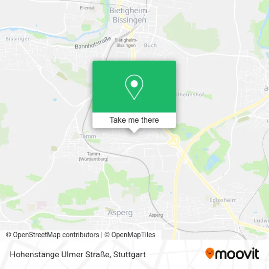 Карта Hohenstange Ulmer Straße