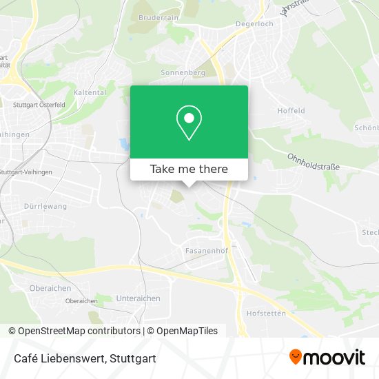 Café Liebenswert map