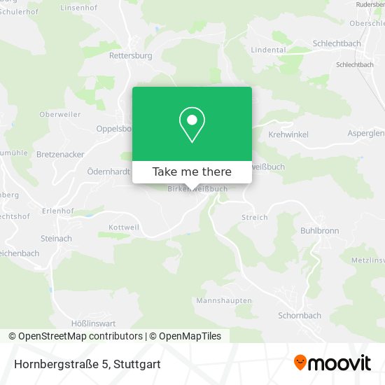 Hornbergstraße 5 map