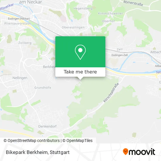 Карта Bikepark Berkheim