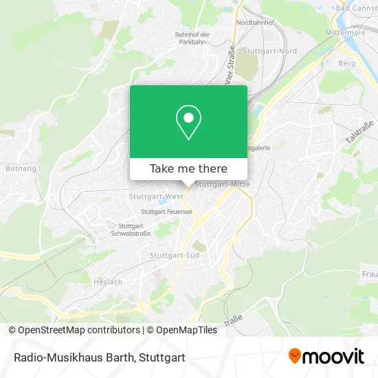 Карта Radio-Musikhaus Barth