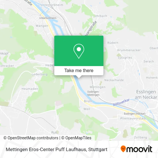 Карта Mettingen Eros-Center Puff Laufhaus