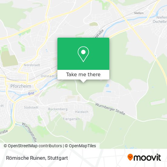 Römische Ruinen map