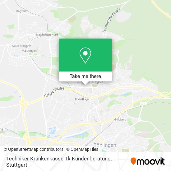 Techniker Krankenkasse Tk Kundenberatung map