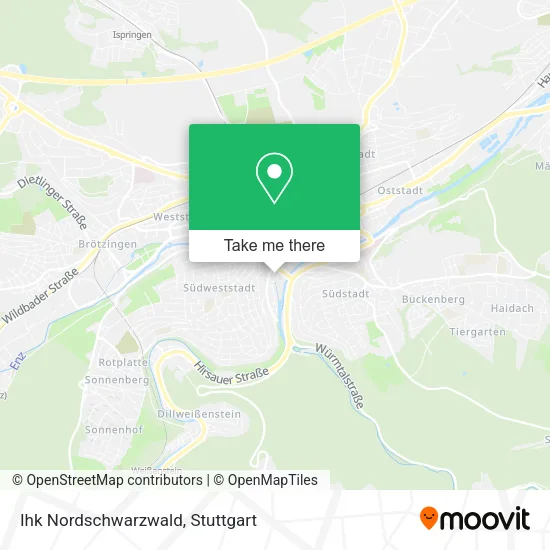 Карта Ihk Nordschwarzwald