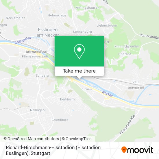 Richard-Hirschmann-Eisstadion (Eisstadion Esslingen) map
