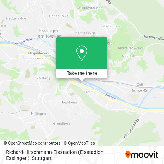 Richard-Hirschmann-Eisstadion (Eisstadion Esslingen) map