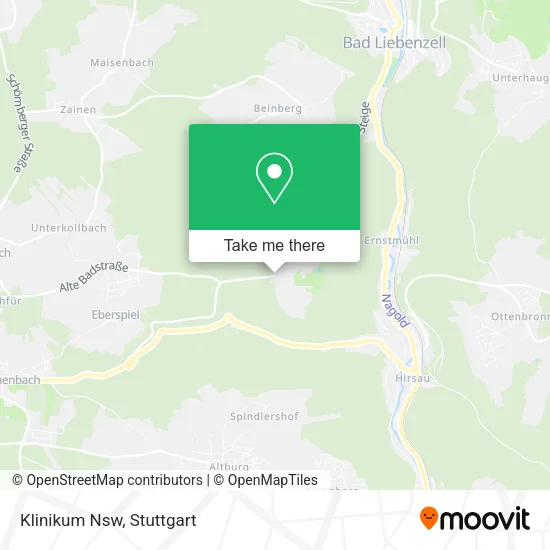 Карта Klinikum Nsw