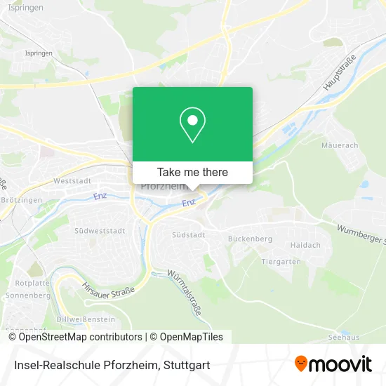 Карта Insel-Realschule Pforzheim