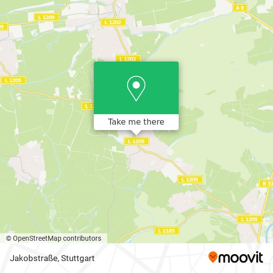 Jakobstraße map