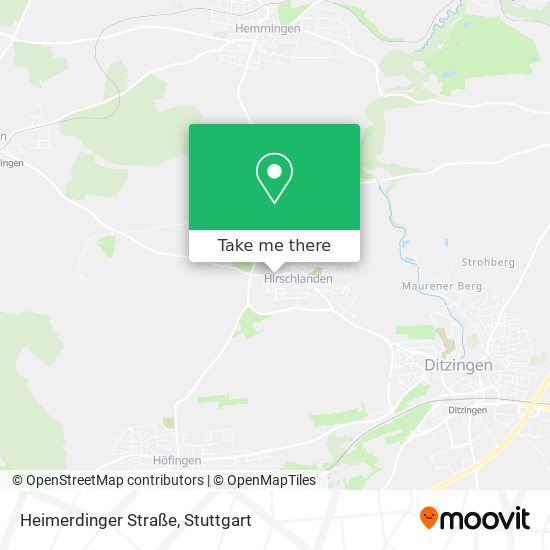 Heimerdinger Straße map