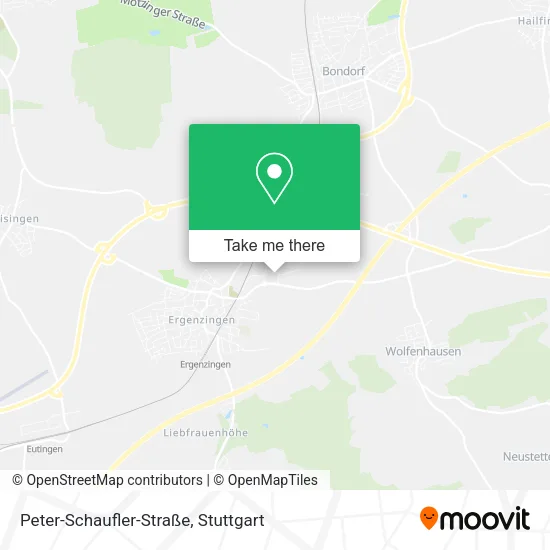 Карта Peter-Schaufler-Straße