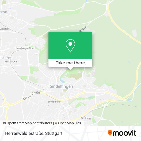 Herrenwäldlestraße map