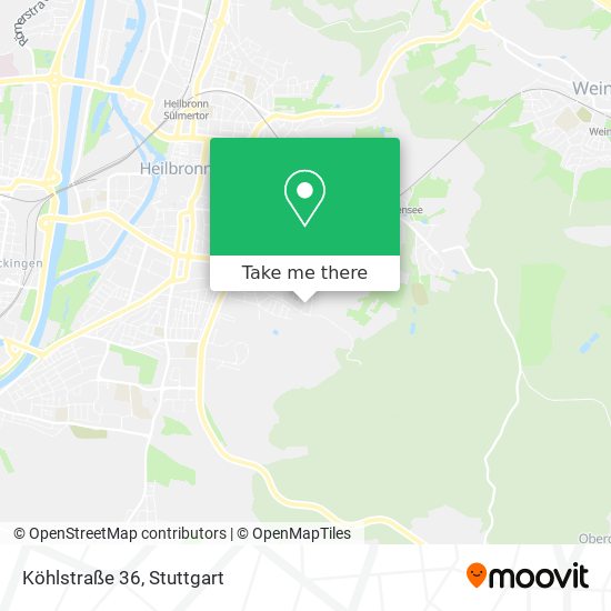 Köhlstraße 36 map