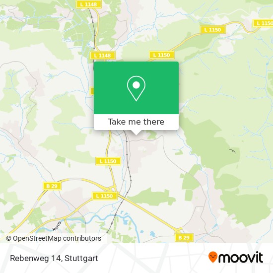 Карта Rebenweg 14