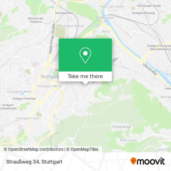 Карта Straußweg 34
