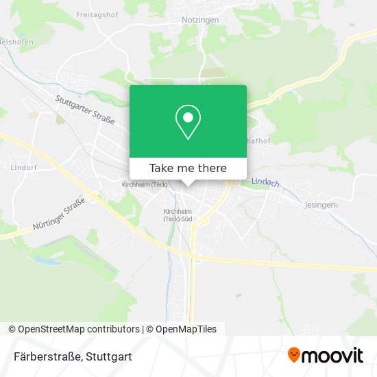 Färberstraße map