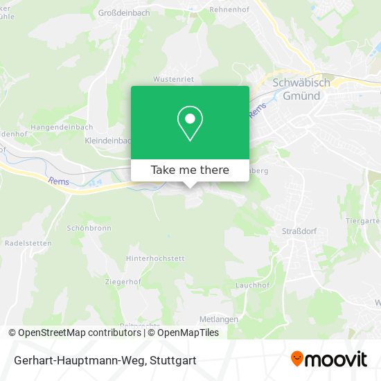 Gerhart-Hauptmann-Weg map