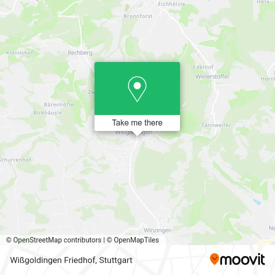 Карта Wißgoldingen Friedhof