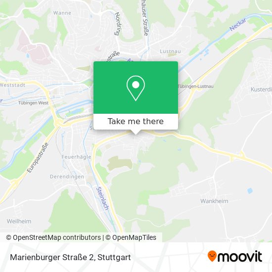 Marienburger Straße 2 map