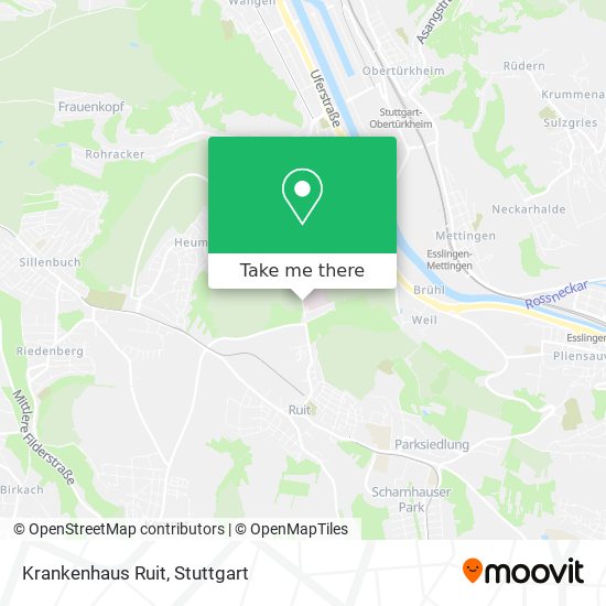 Krankenhaus Ruit map