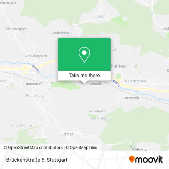 Brückenstraße 6 map