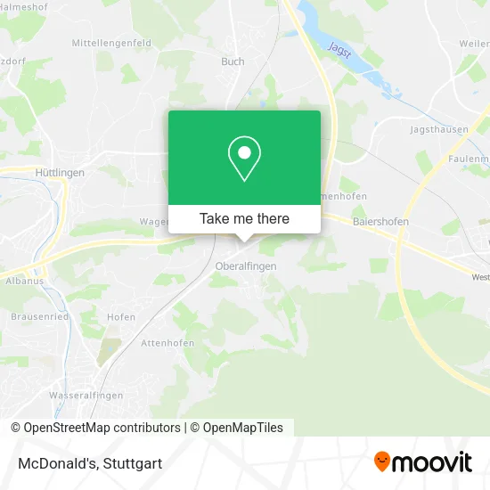 Карта McDonald's