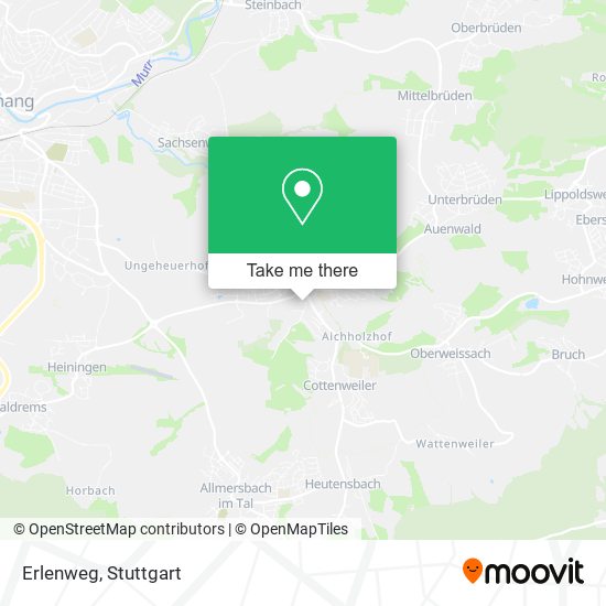 Erlenweg map