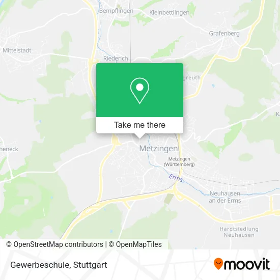 Карта Gewerbeschule