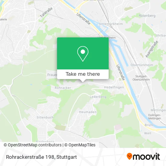 Карта Rohrackerstraße 198