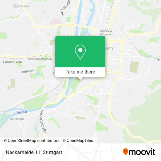 Карта Neckarhalde 11