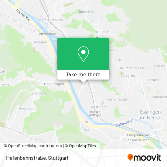 Карта Hafenbahnstraße