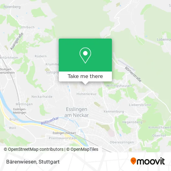 Карта Bärenwiesen
