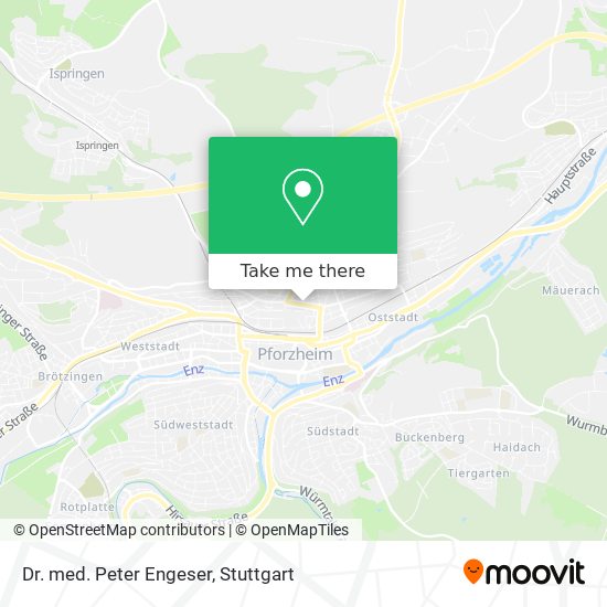 Dr. med. Peter Engeser map