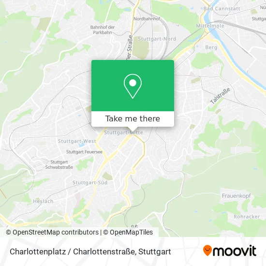 Карта Charlottenplatz / Charlottenstraße