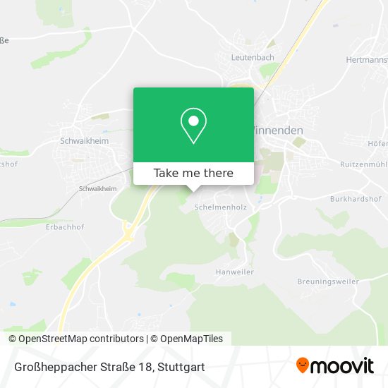 Großheppacher Straße 18 map
