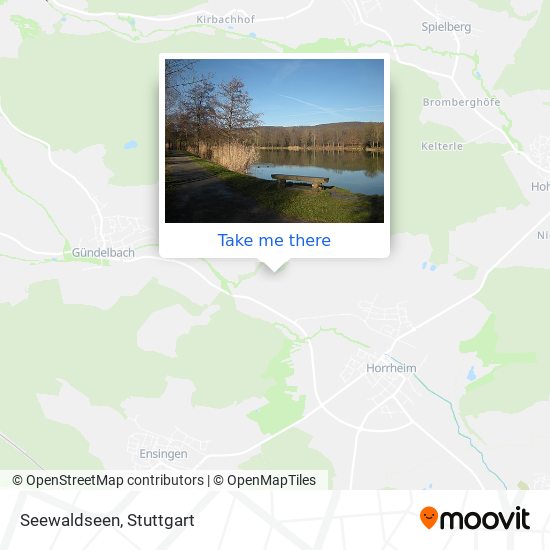 Seewaldseen map