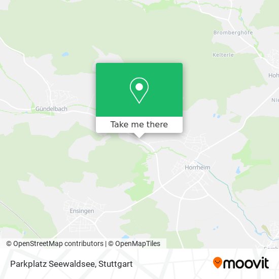 Parkplatz Seewaldsee map