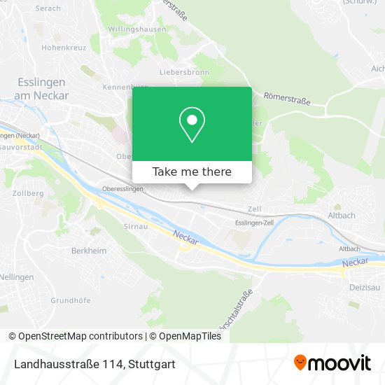 Landhausstraße 114 map