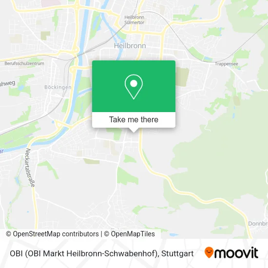 Карта OBI (OBI Markt Heilbronn-Schwabenhof)