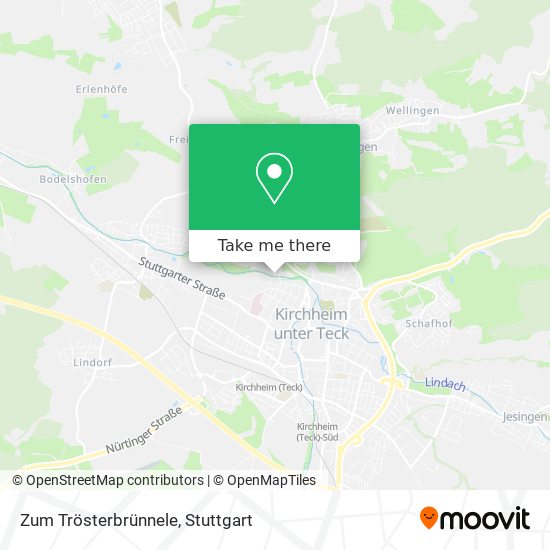 Zum Trösterbrünnele map