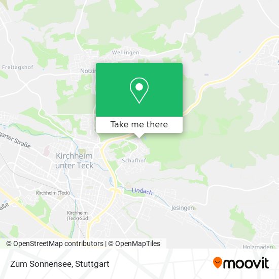 Карта Zum Sonnensee